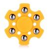 Gyro du Bout des Doigts Hexagonal en ABS Jouet de Décompression  pour Adulte - Orange 