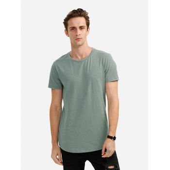 

ZAN.STYLE Round Neck T Shirt, Green