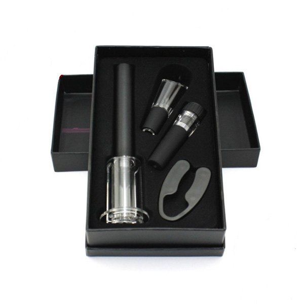 

Wine Bottle Opener Set 4PCS, Black