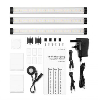  zanflare KU - 2835A - 24D - 0 72 LED Interactive Undercabinet Light 