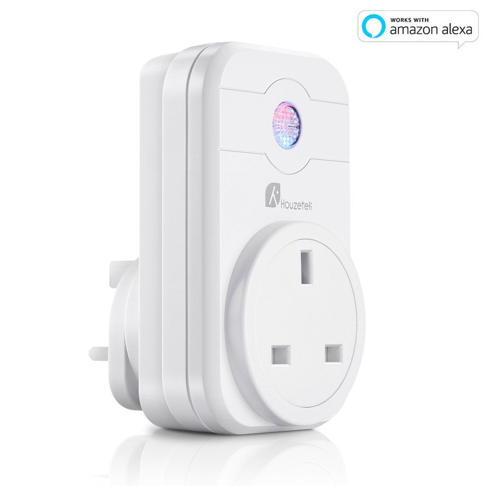 

Houzetek SWA1 WiFi Smart Plug, White