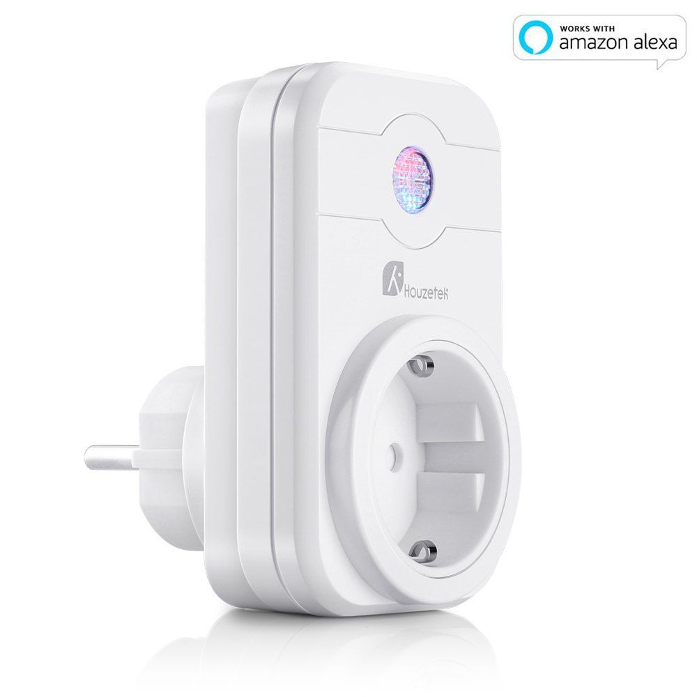 

Houzetek SWA1 WiFi Smart Plug, White