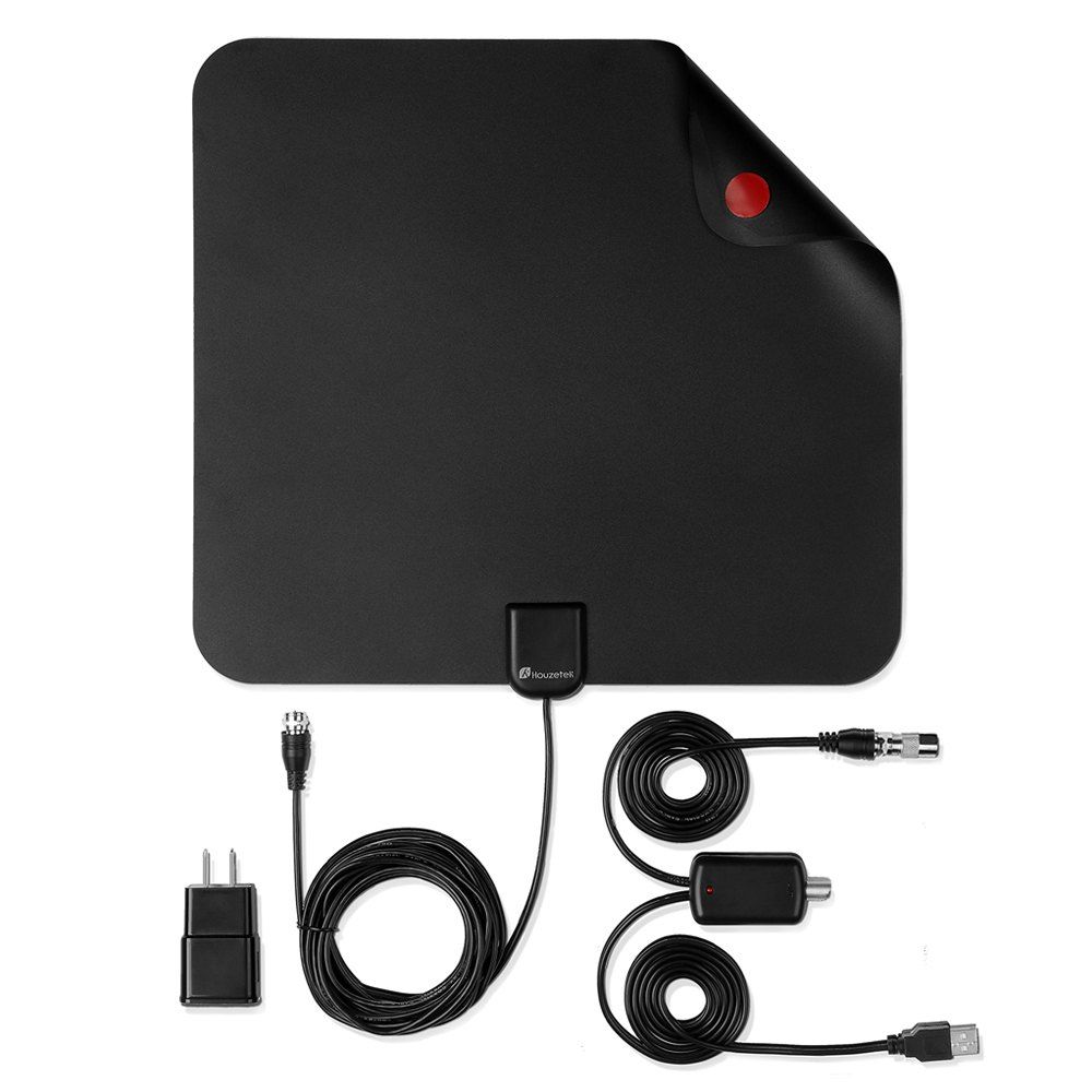 

Houzetek CJH - 118A Indoor TV Antenna, Black