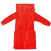 Couverture Portable de Luxe Douce Chaude d'Adulte pour Femme et Homme - Rouge 