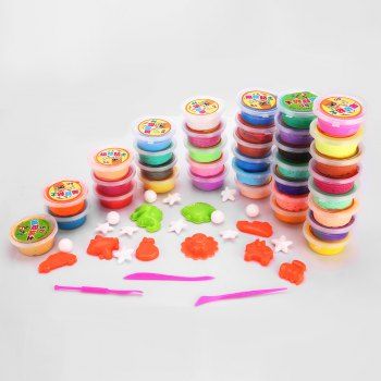 

36 Colors DIY Stress Relief Toy Colorful Resin Clay Mud for Kids Handicraft Game