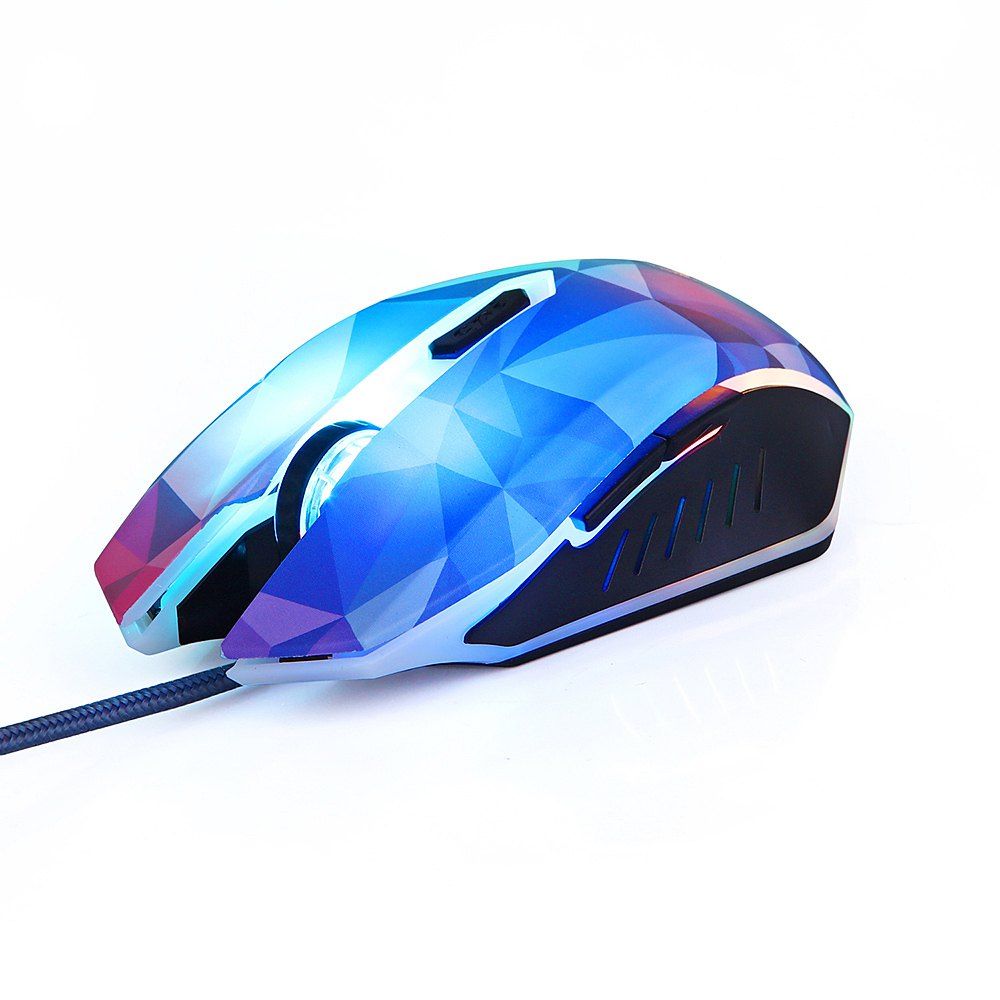 

MODAO W39 LOL Wired Gaming Mouse Colorful Breathing Setting, Colormix