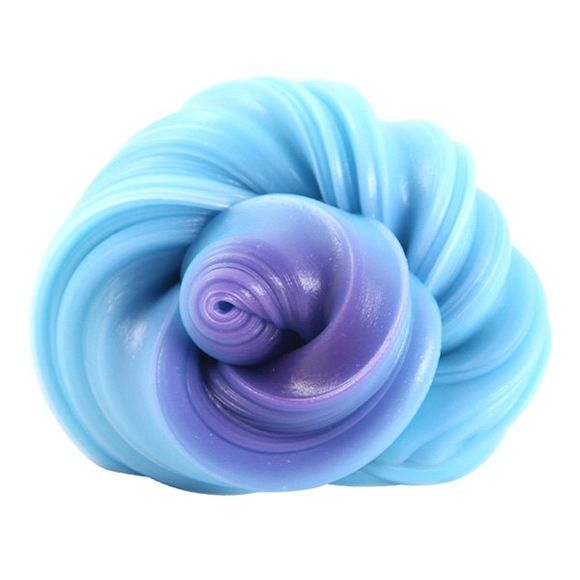 Jouet de couleur de changement de boue molle magnétique créatrice - Bleu 