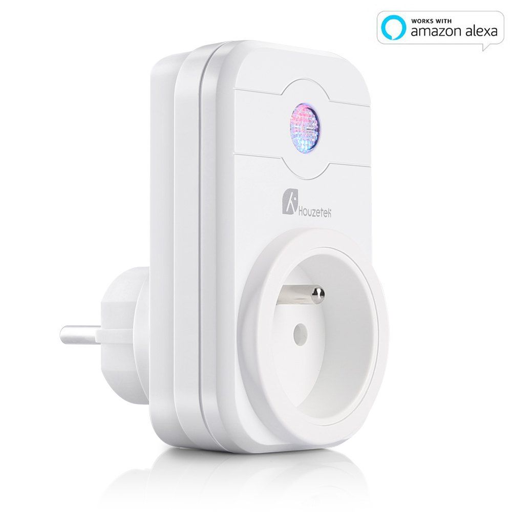 

Houzetek SWA1 WiFi Smart Plug, White