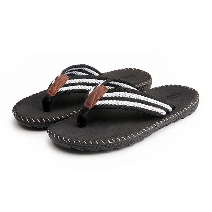 

Men Casual Outdoor Beach Breathable Slippers, Black