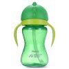 Bouteille de Paille de Boire Poignée pour Bébé - Bleu Vert Ara 