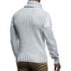 Applique Drawstring Pullover Sweater - WHITE 2XL