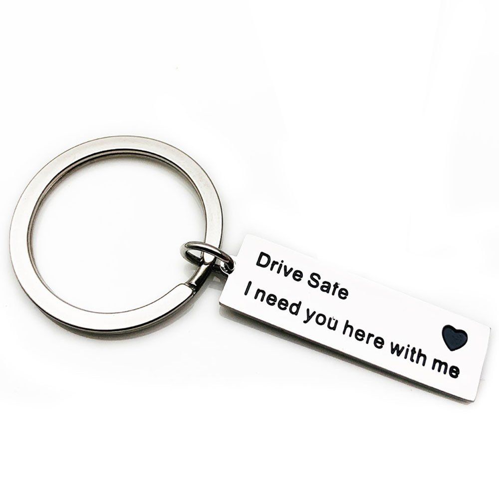 

Valentine's Day Creative Key Ring, Silver