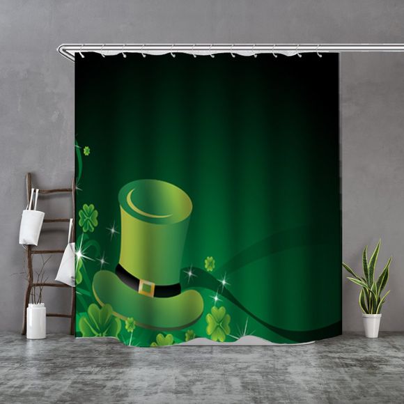 Rideau de douche Boutique Trèfle à quatre feuilles - multicolor W59 X L71 INCH