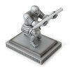 664 Officier supérieur Knight Armor Hero Porte-stylo Décoration créative - Argent 