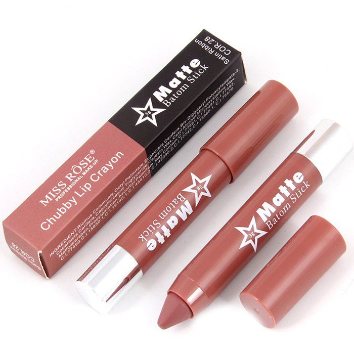 

Miss Rose M7301 - 033B Matte Lipstick, Chocolate