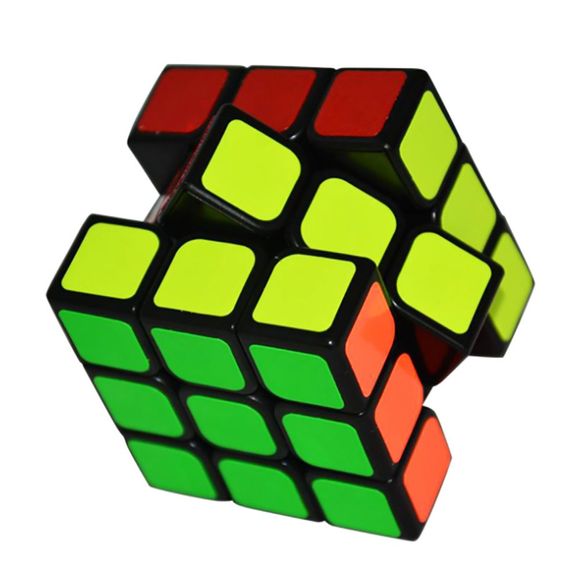 MO FANG GE Jouet de Puzzle de Doigt de Cube Magique de Vitesse Lisse - Noir 