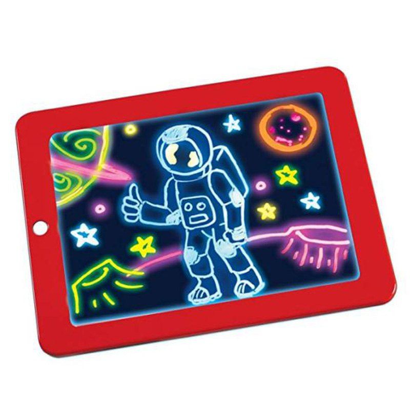 

3D Children Educational Flaring Magic Drawing Board, Red