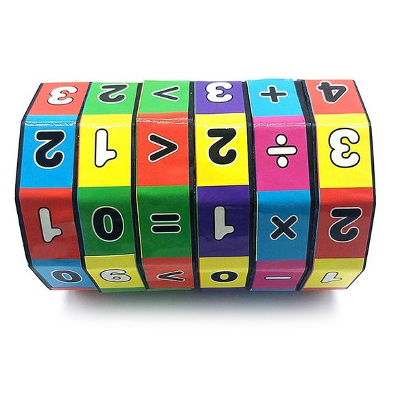 Puzzle Cube Magique pour Enfants Débutant - multicolor F 