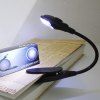 BRELONG E624 Mini Lumière de Livre LED Portable - Noir 