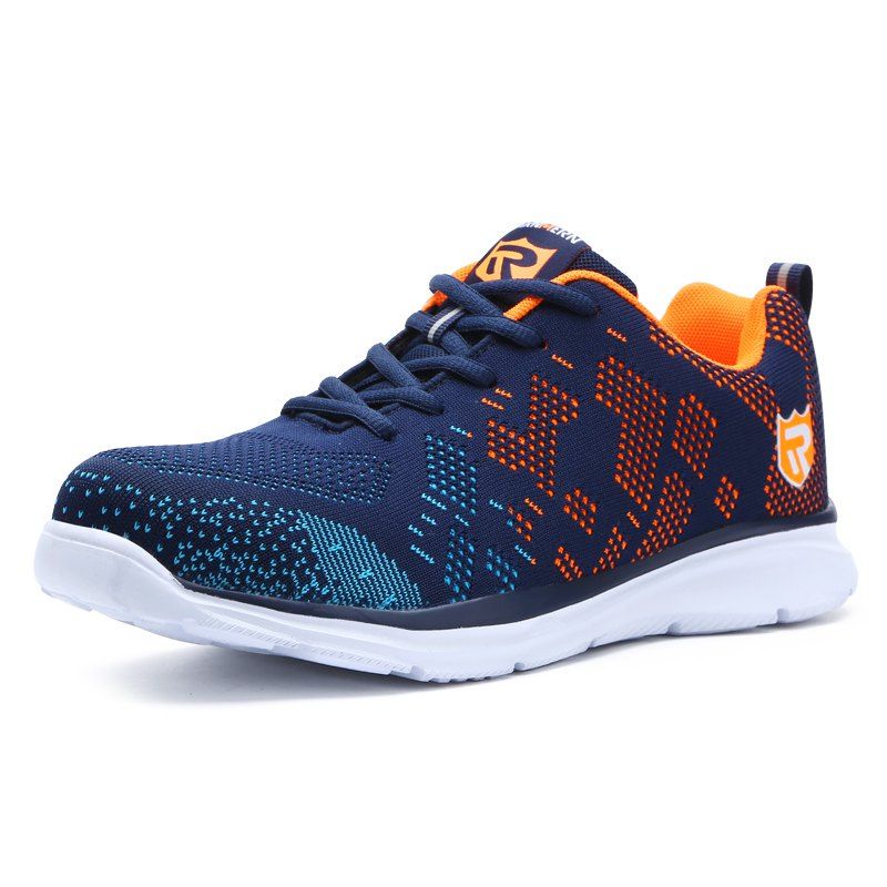 

LARNMERN Steel Toe Safety Shoes Lightweight Anti-puncture Construction Work Sneakers, Dark slate blue