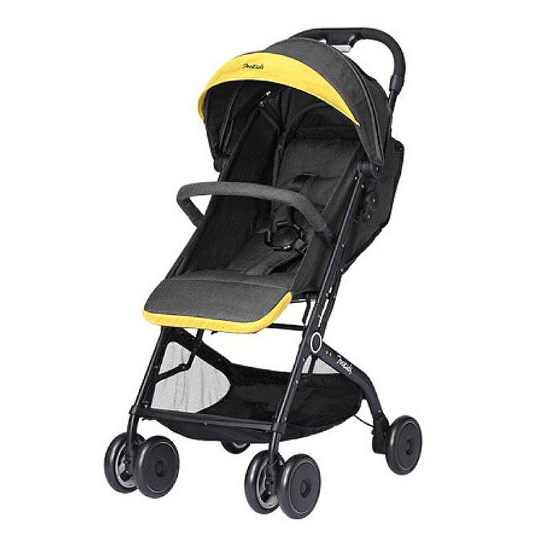 

700Kids Child Baby Folding Shockproof Four-wheeled Stroller from Xiaomi youpin, Yellow
