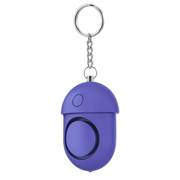 Alarme porte-clés anti-vol d'auto-défense BRELONG Mini Portable pour femme - Bleu 