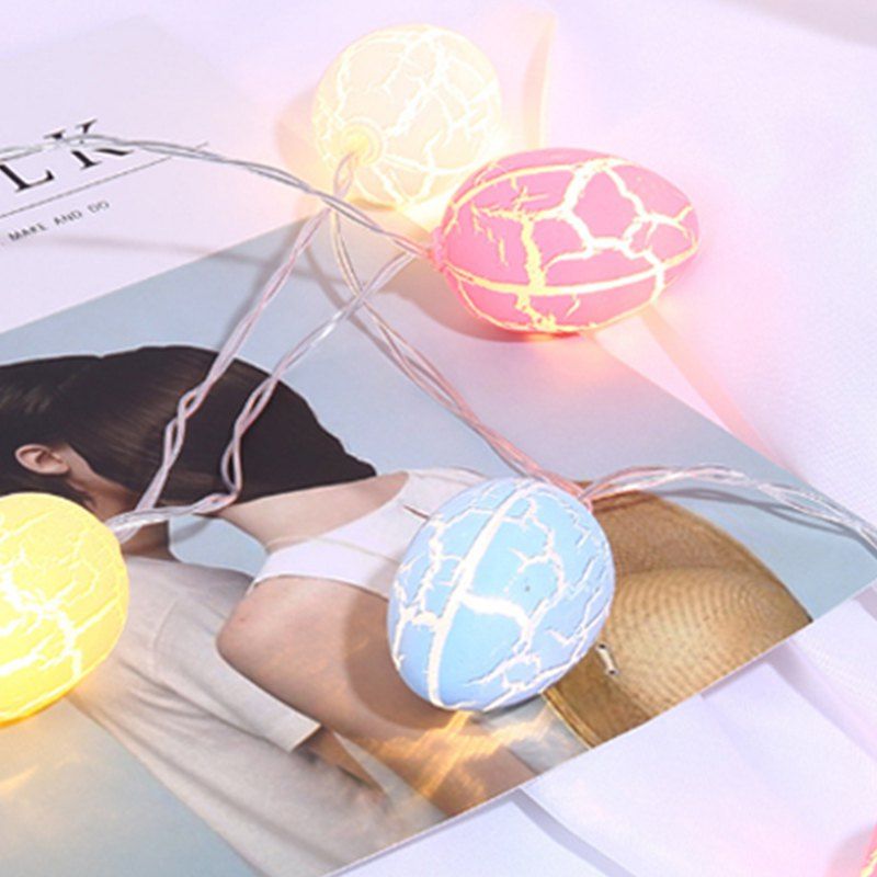 

Durable Waterproof Creative Cracked Egg LED Light, Multi-a