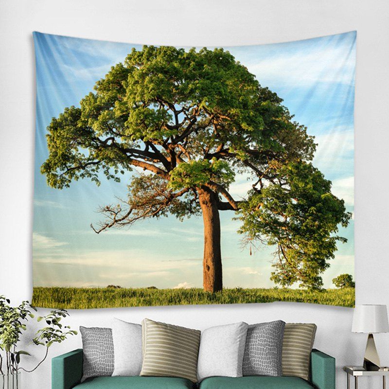 

3D Digital Print Living Room Wall Tapestry, Multi