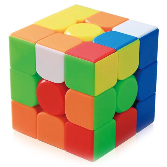 ZCube 3 x 3 x 3 Cube Magique sans Autocollant - multicolor A 