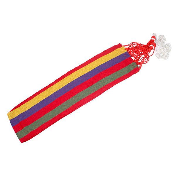 

Yolafe Outdoor Hammock Camping Canvas Color Swing, Multi-a