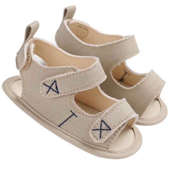 C - 454 été 0 - 1 an sandales en silicone Chaussures tout-petit bébé - Abricot EU 22