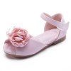 MRLOTUSNEE 201A - 48 Mode Enfants Mode Princesse Bouche Poisson Sandales Sandales Plage - Rose clair EU 31