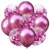 Ballons de Décoration de Fête d'Anniversaire de Mariage 10PCS - Or de Rose 