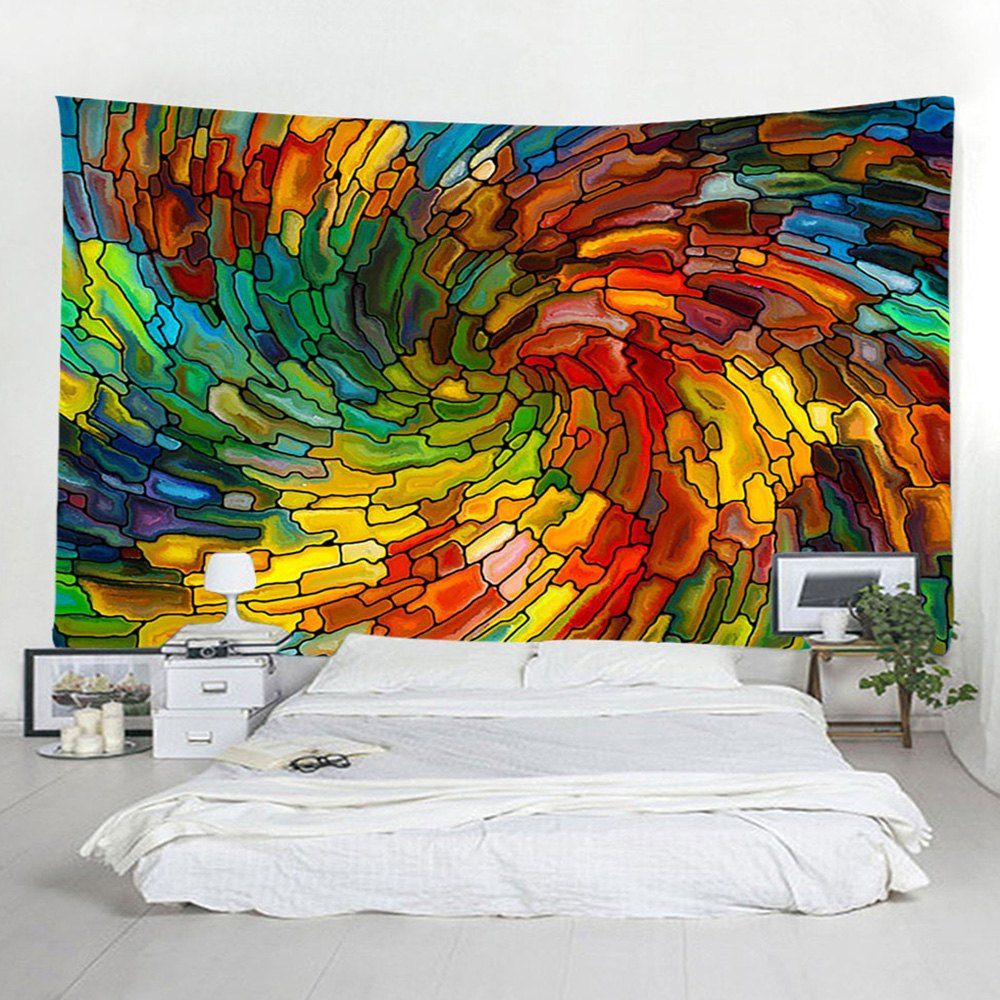 [23 OFF] 2021 3D Fantasy Abstract Tapestry In Multicolor A DressLily
