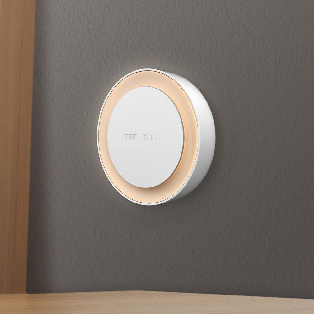 

YEELIGHT YLYD10YL Low Power Consumption / Intelligent Recognition / Energy Saving Round Plug Night Light, White