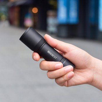 

BEEBEST F1 Portable Mini 250lm Flashlight, Black