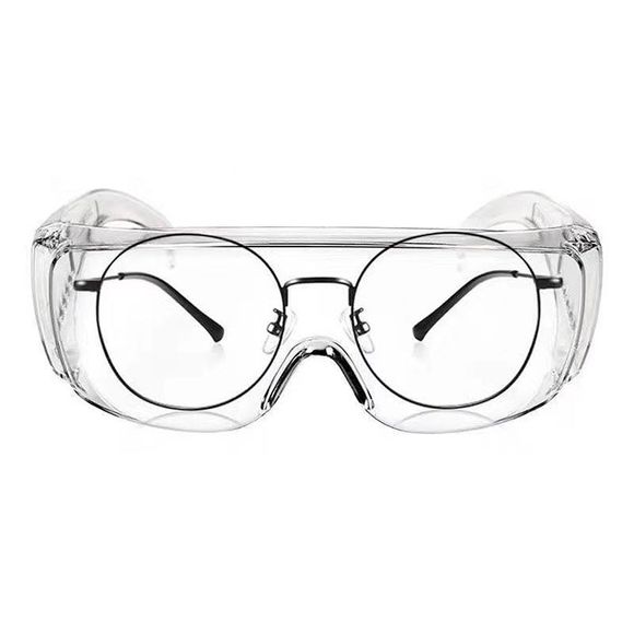 Lunettes de Protection Anti-éclaboussures Transparentes Coupe-vent Anti-poussière Protection Des Yeux pour Equitation Anti-Gouttes - Transparent 