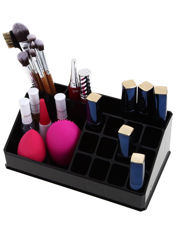 Bureau Cosmetic Storage Vanity Organizer - Noir 