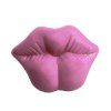 Sucette Douce en Forme de Lèvres Sexy pour Bébé avec Tétine en Silicone - Rose 