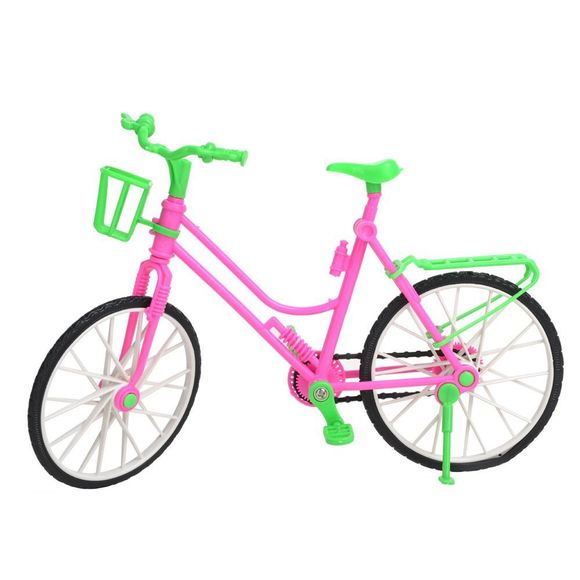 Simuler le gros jouet de la maison de vélo - Rose / Vert 