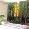 Chemin forestier Print Tapestry Wall Hanging Decor - Vert W59 INCH * L51 INCH
