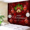 Tapisserie Murale Motif de Noël - Rouge W91 INCH * L71 INCH