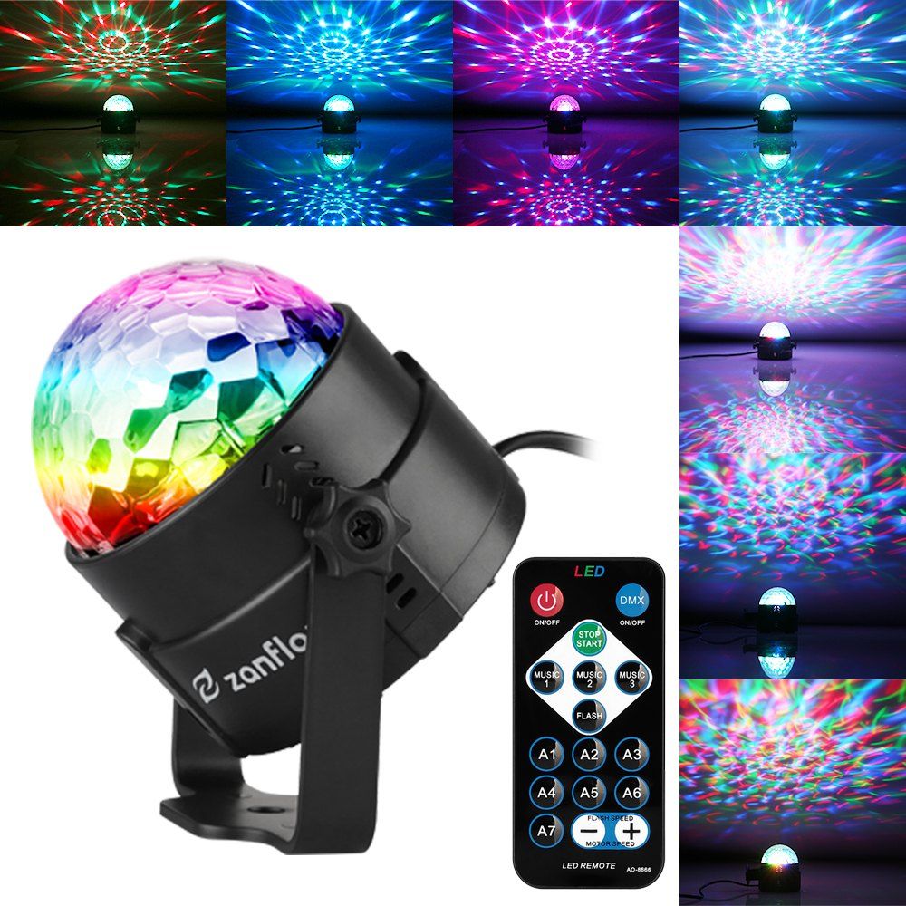 

zanflare LED Party Light, Black