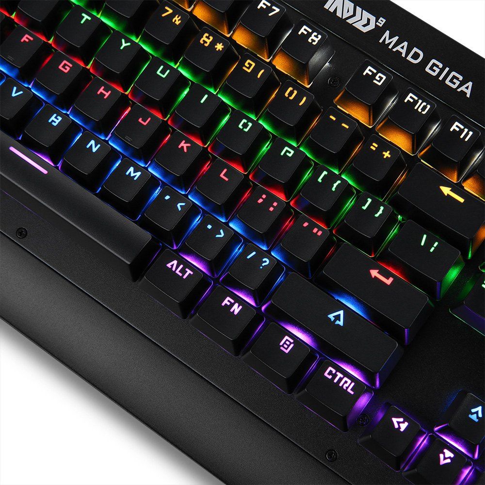 [35 OFF] 2020 MAD GIGA K380 Mechanical Keyboard In BLACK/RED DressLily