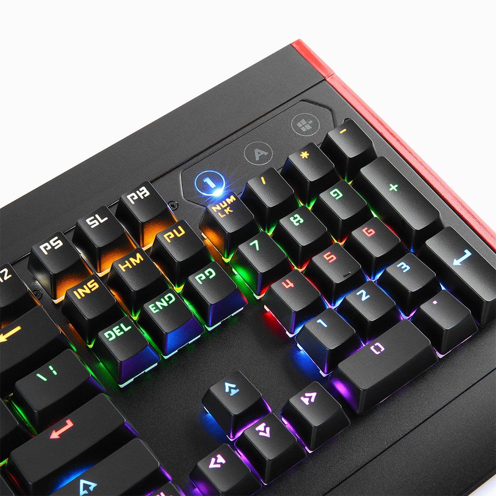 [35 OFF] 2020 MAD GIGA K380 Mechanical Keyboard In BLACK/RED DressLily