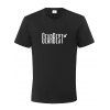 Gearbest T-Shirt à Manches Courtes en Coton Respirant à Col Rond pour Homme - Noir M