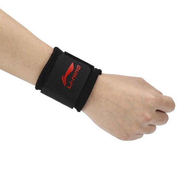 Bracelet de soutien professionnel Li-Ning ADEM006-1 - Noir ONE SIZE