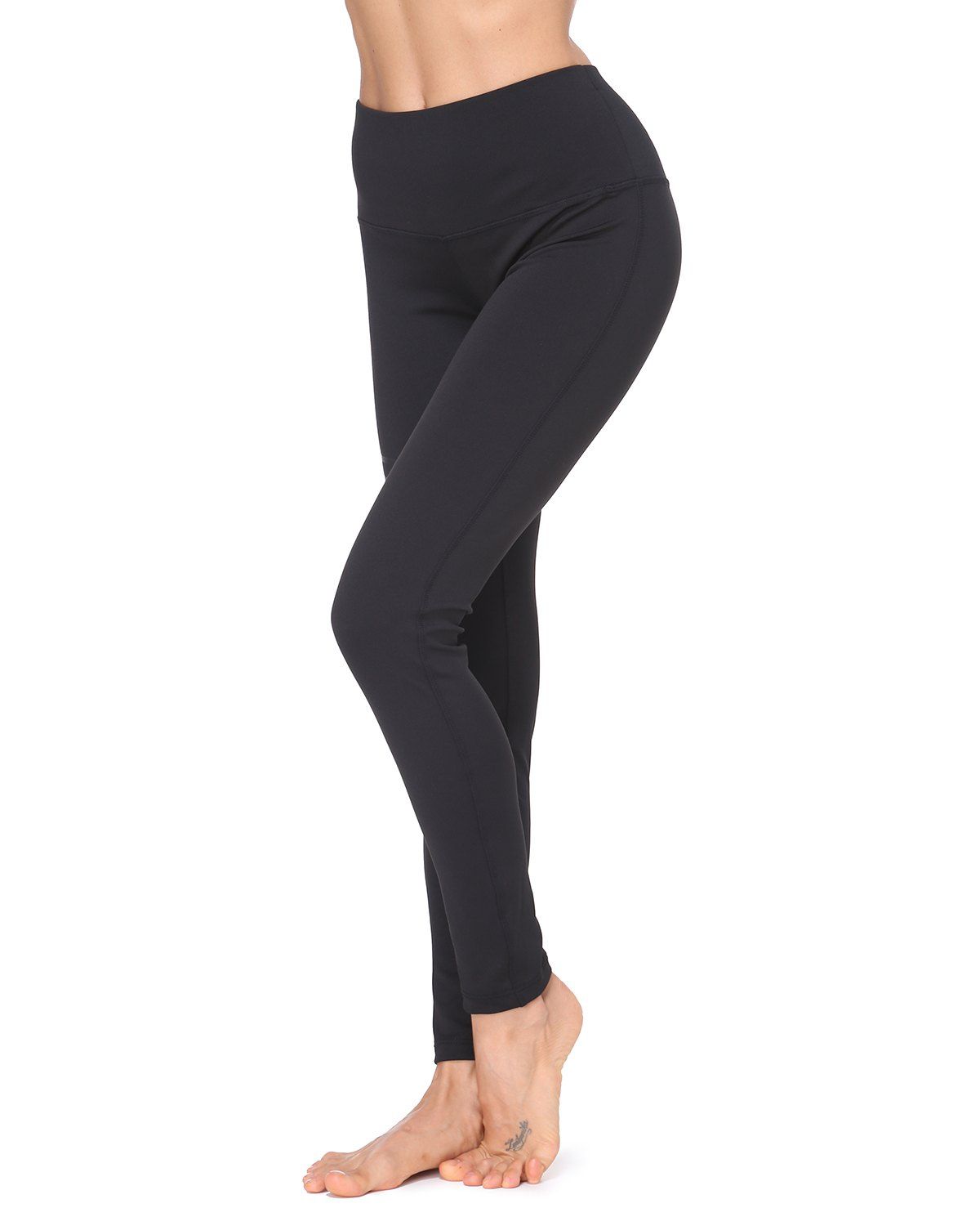 

Woman Tight MeshSkinny Yoga Sports Legging, Black