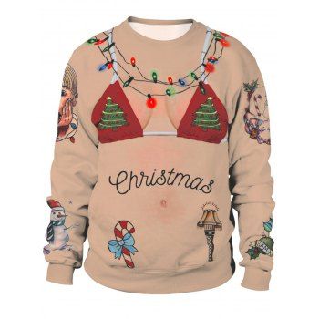 

Womens Print 3D Sweaters Long Sleeve Fashion Sweatshirts Pullover, Pink
