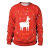 Unisex Funny 3D Print Christmas Sweatshirts - BLUE L